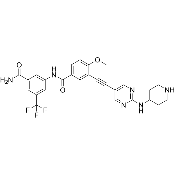 DDR1 ligand 1-piperidine