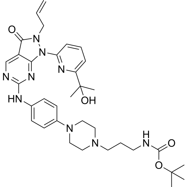 Adavosertib-C3-NH-Boc