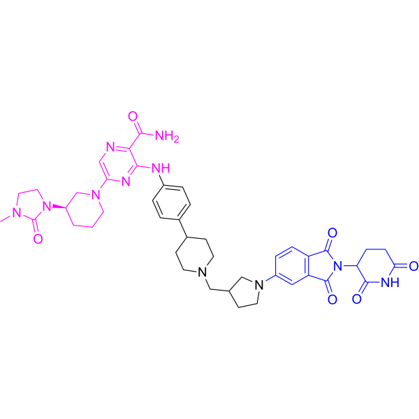 PROTAC BTK/IKZF1/3 Degrader-1