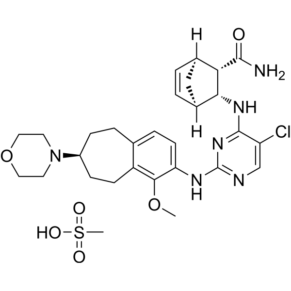 CEP-28122 mesylate salt