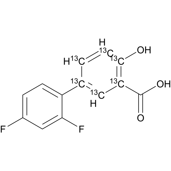 Diflunisal-13C6