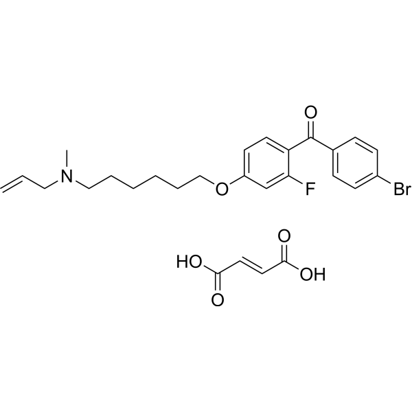 Ro 48-8071 fumarate