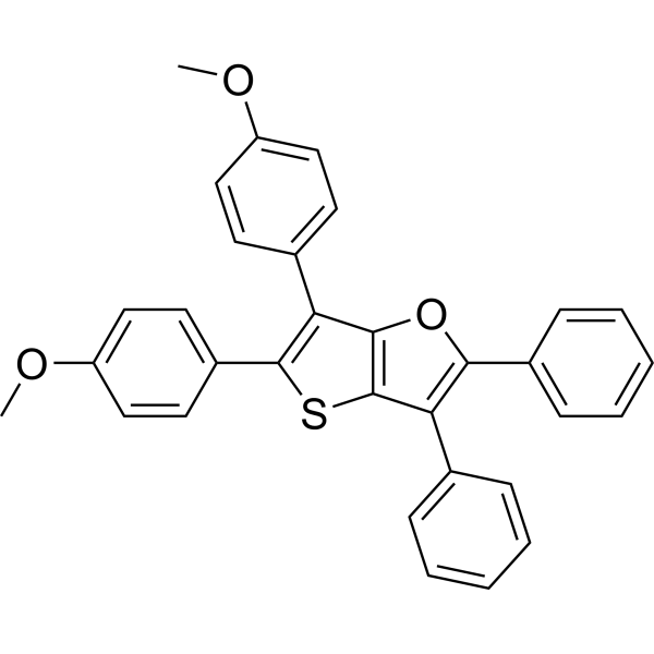 5,6-Bis(4-methoxyphenyl)-2,3-diphenylthieno[3,2-b]furan