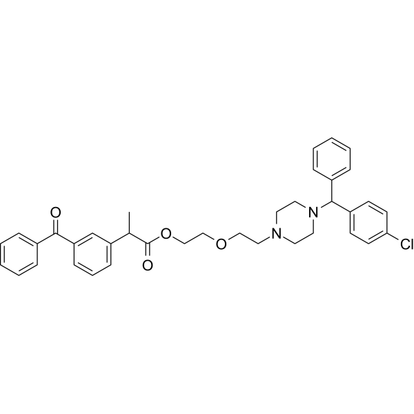 Fenclozine Chemical Structure Fenclozine