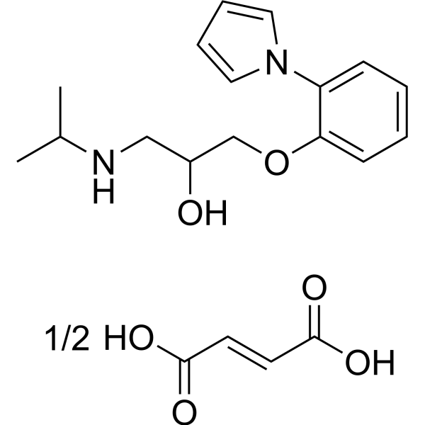 Isamoltane hemifumarate