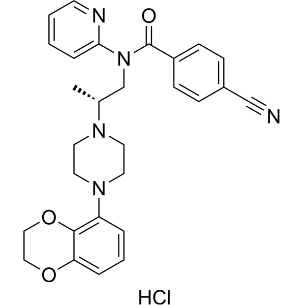 Lecozotan hydrochloride