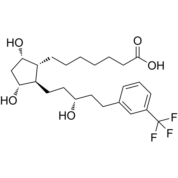 17-Trifluoromethylphenyl-13,14-dihydro trinor prostaglandin F1α