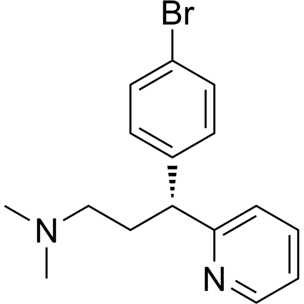 (-)-Brompheniramine
