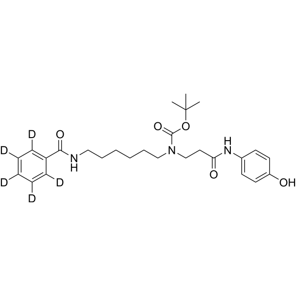 Benzamide-C6-N-Boc-C2-amide-phenol-d5