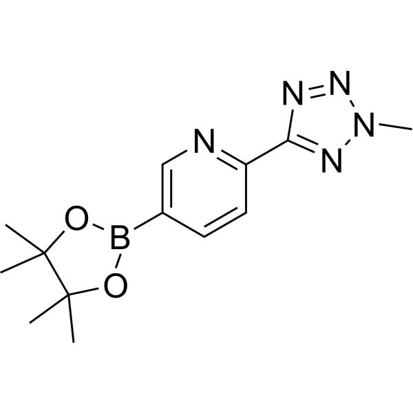 2-(2-Methyl-2H-tetrazol-5-yl)-5-(4,4,5,5-tetramethyl-1,3,2-dioxaborolan-2-yl)pyridine (Standard)