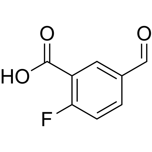 2-Fluoro-5-formylbenzoic acid
