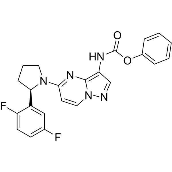 (R)-Phenyl (5-(2-(2,5-difluorophenyl)pyrrolidin-1-yl)pyrazolo[1,5-a]pyrimidin-3-yl)carbamate