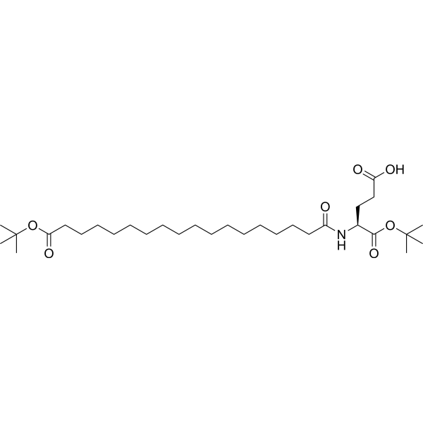 (S)-5-(tert-Butoxy)-4-(18-(tert-butoxy)-18-oxooctadecanamido)-5-oxopentanoic acid