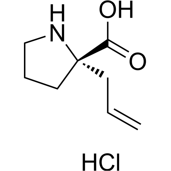(S)-2-allylpyrrolidine-2-carboxylic acid hydrochloride