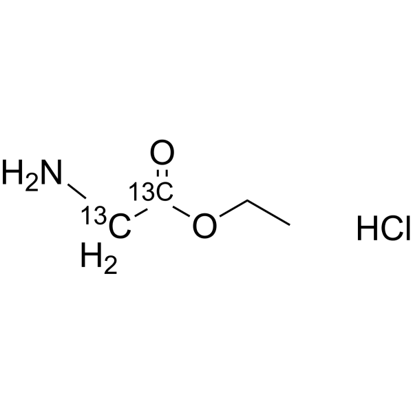 Glycine ethyl ester-<sup>13</sup>C<sub>2</sub> hydrochloride