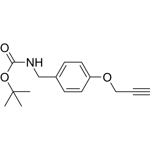 tert-Butyl (4-(prop-2-yn-1-yloxy)benzyl)carbamate