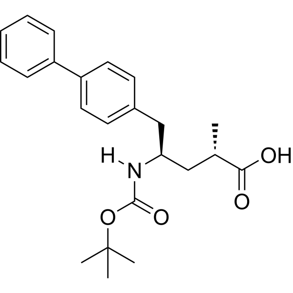 (2S,4R)-5-([1,1'-Biphenyl]-4-yl)-4-((tert-butoxycarbonyl)amino)-2-methylpentanoic acid (Standard)