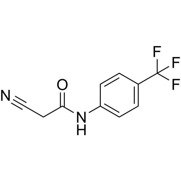 2-Cyano-N-[4-(trifluoromethyl)phenyl]acetamide (Standard)
