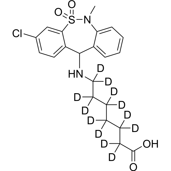 Tianeptine-d12