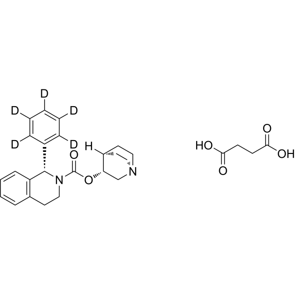 Solifenacin-d<sub>5</sub> succinate