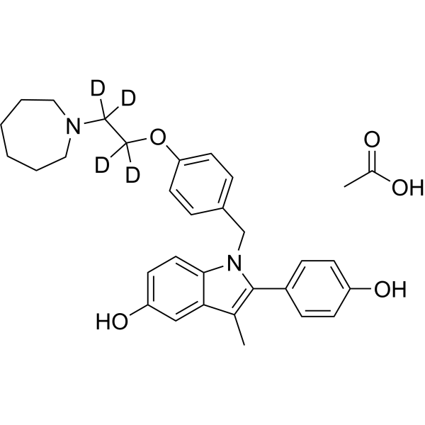 Bazedoxifene-d4 acetate