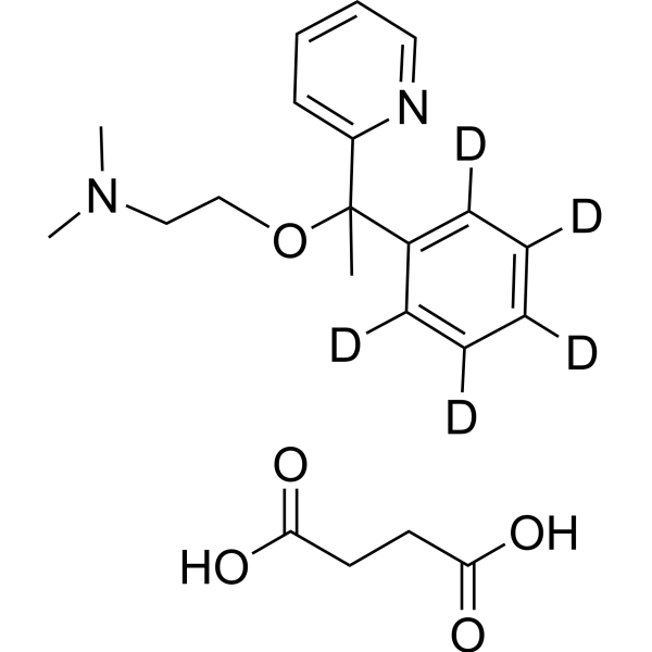 Doxylamine-d5 succinate
