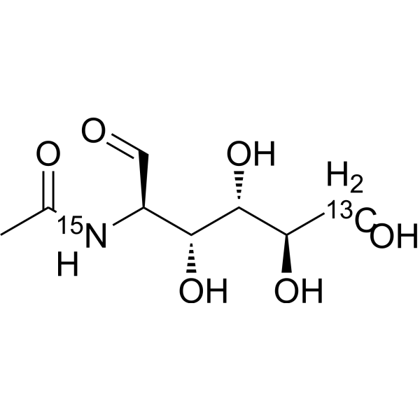 N-Acetyl-D-glucosamine-13C,15N-1