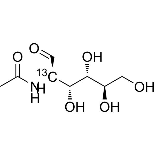 N-Acetyl-D-glucosamine-13C-3