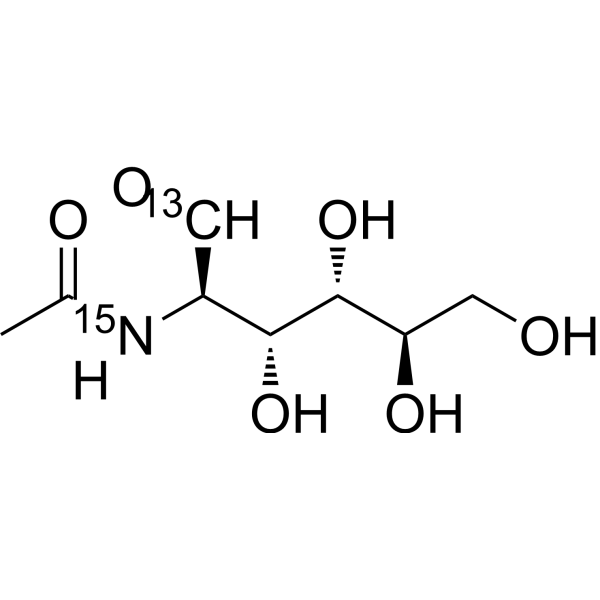 N-Acetyl-D-glucosamine-13C,15N