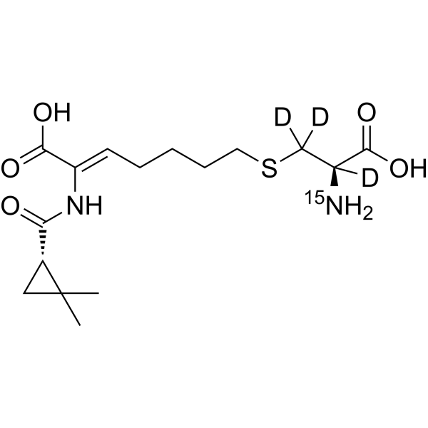 Cilastatin-<sup>15</sup>N,d<sub>3</sub>