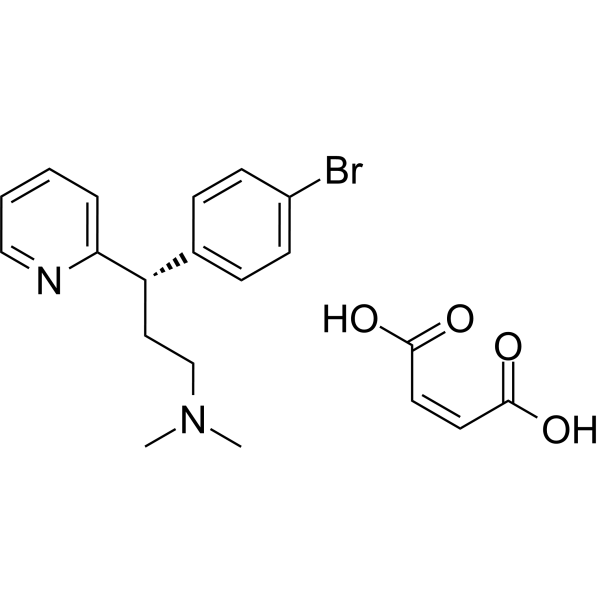 Dexbrompheniramine maleate