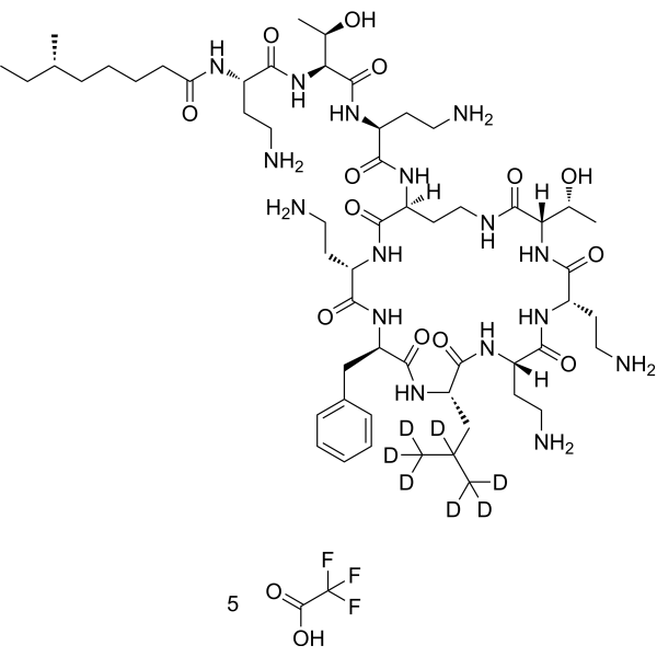 Polymyxin B1-d7 TFA