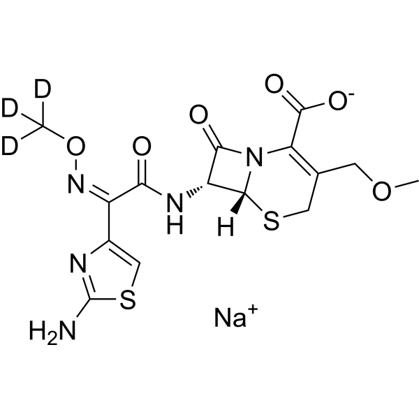 Cefpodoxime proxetil EP impurity A-d3 sodium