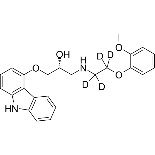 (R)-Carvedilol-d4