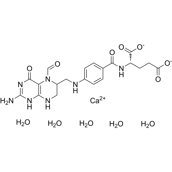 Folinic acid calcium salt pentahydrate