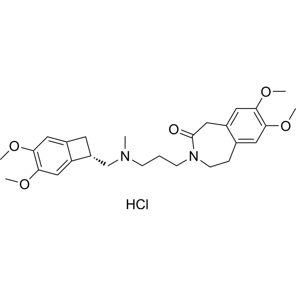 Ivabradine hydrochloride