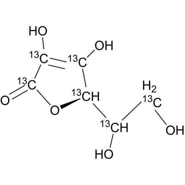 L-Ascorbic acid-13C6-1