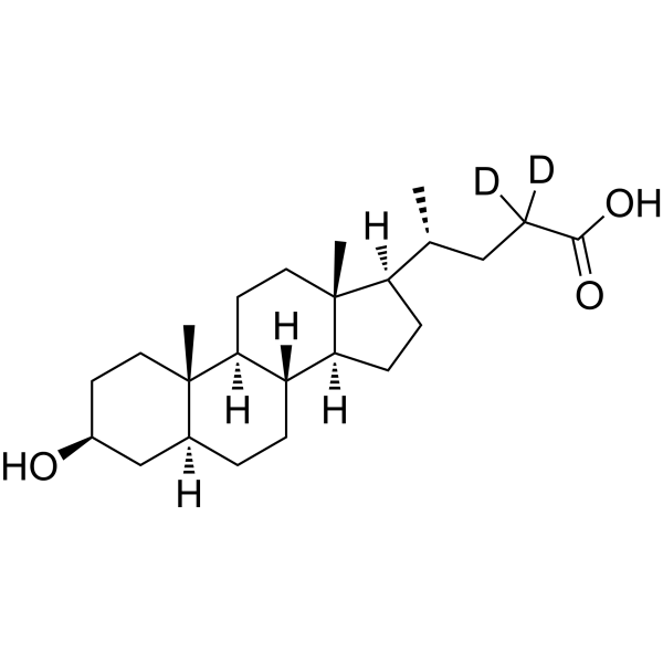 Isoallolithocholic acid-d2