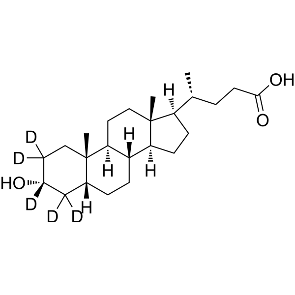 Lithocholic acid-d<sub>5</sub>