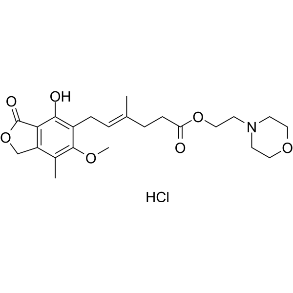 Mycophenolate mofetil hydrochloride