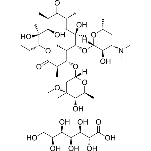 Erythromycin (gluceptate)