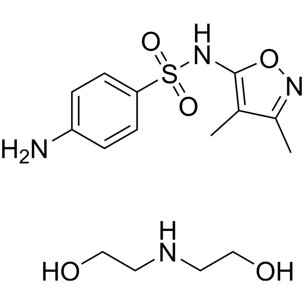 Sulfisoxazole diethanolamine