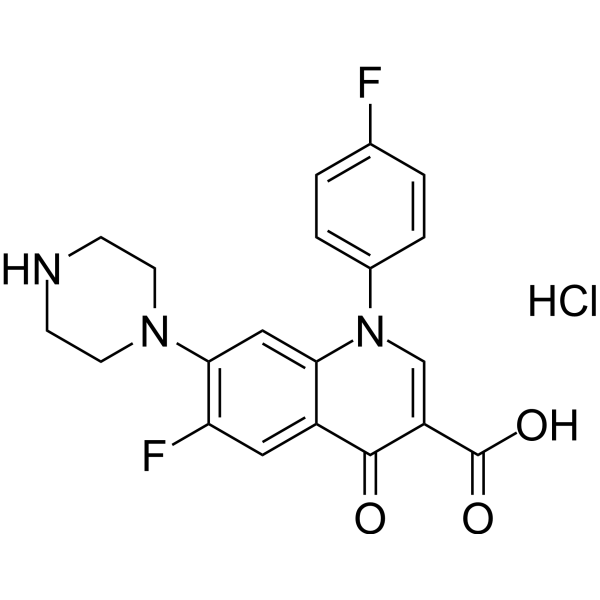 Sarafloxacin (hydrochloride) 100 μg/mL in methanol