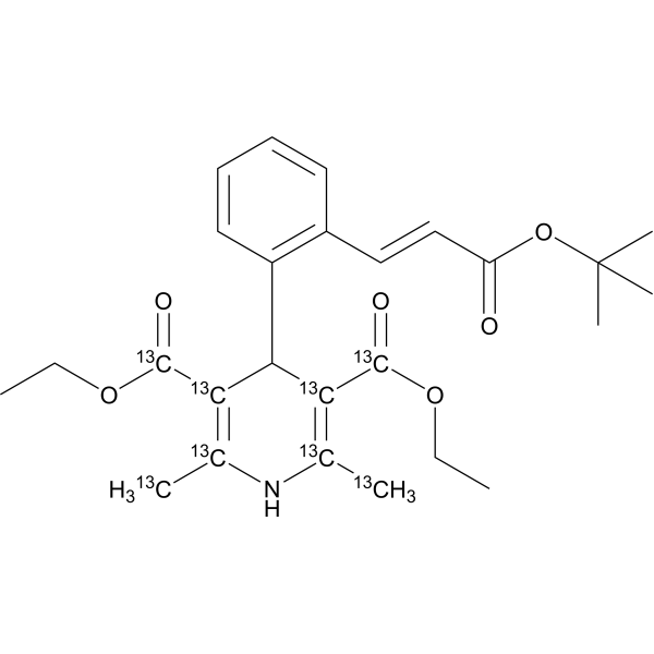 Lacidipine-13C8