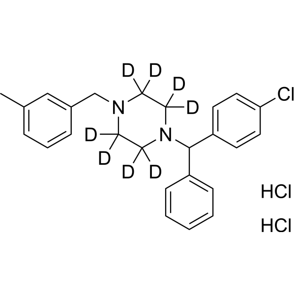 Meclizine-d8 dihydrochloride