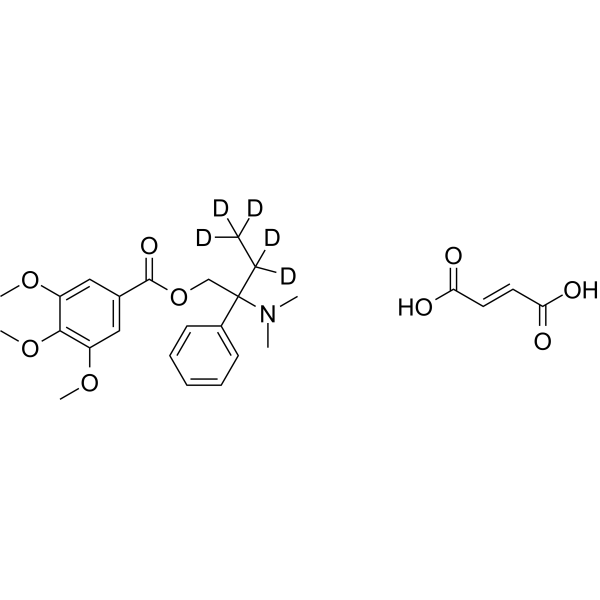 Trimebutine-d5 fumarate