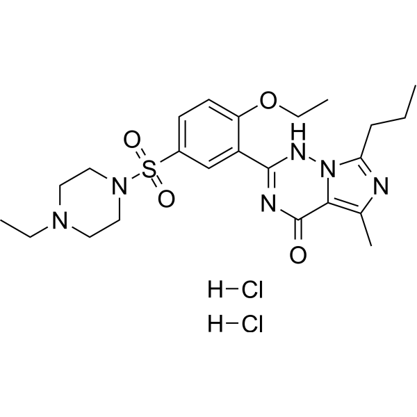 Vardenafil dihydrochloride
