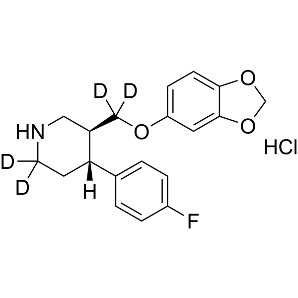 rel-Paroxetine-d4-1 hydrochloride
