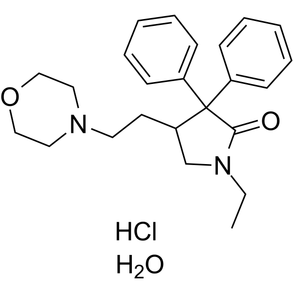 Doxapram hydrochloride hydrate