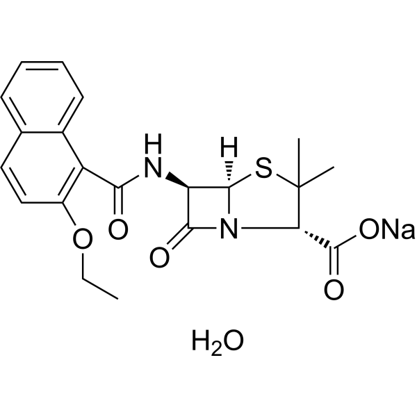 Nafcillin sodium monohydrate